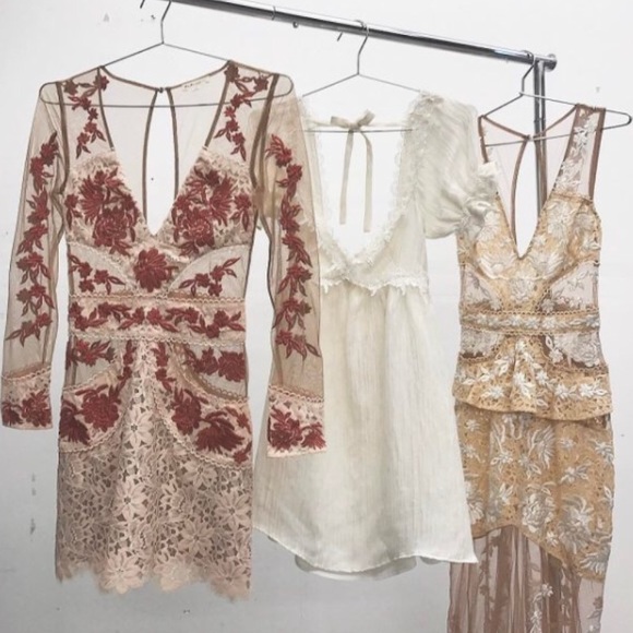 SOLD 🚫 NWT For Love and Lemons Mallorca Lace Maxi - Picture 5 of 5